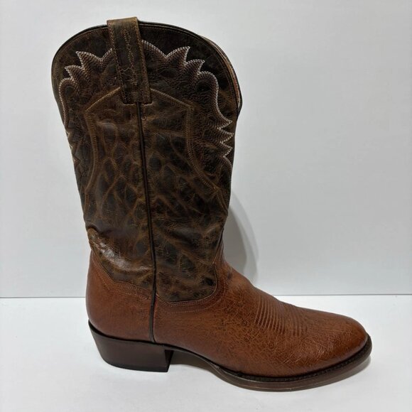 Dan Post Men’s Abilene 12” Brown Western Boots, Size 12 D - Picture 1 of 6